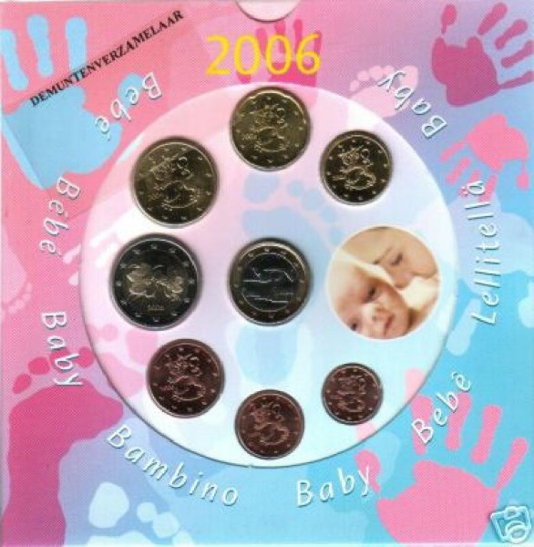 (afbeelding voor) Baby set Finland 2006 BU uitgave De Ruiter